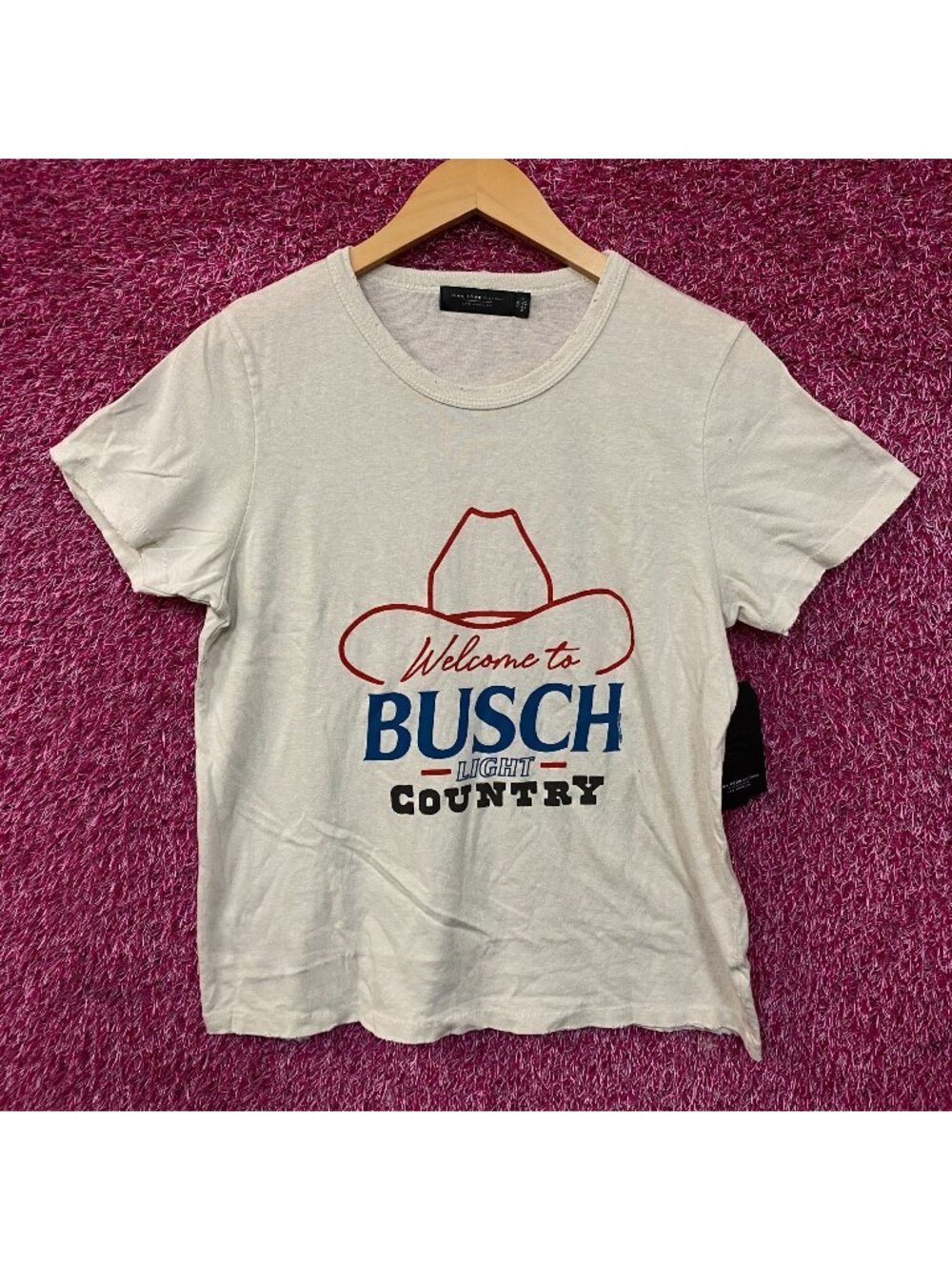 Welcome To Busch Light Country Vintage Style Women's T-Shirt 2XL